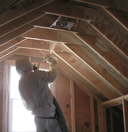 Melbourne FL attic spray foam insulation